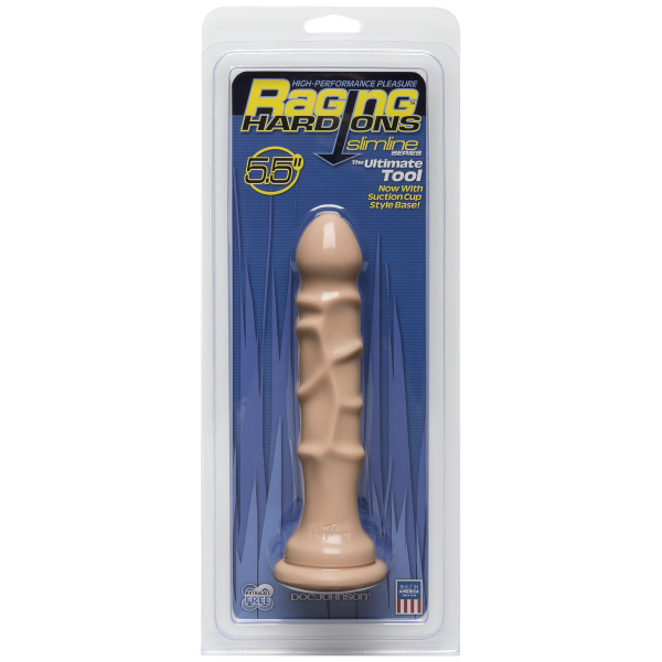 Raging Hard On Slimline Dildo 5.5 Inch