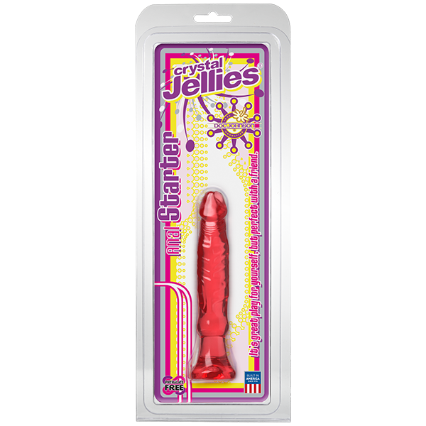 Crystal Jellies 6 Inches Anal Starter Pink