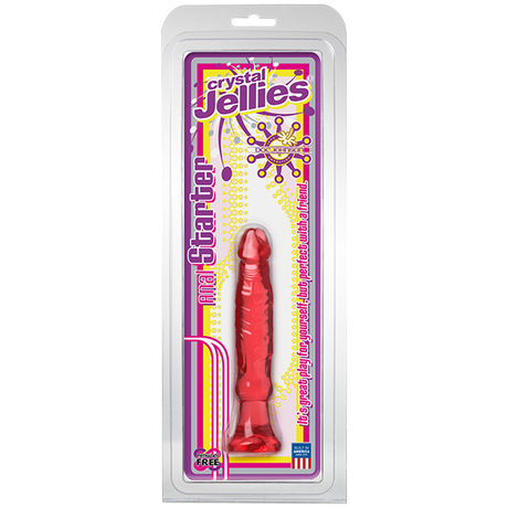 Crystal Jellies 6 Inches Anal Starter Pink