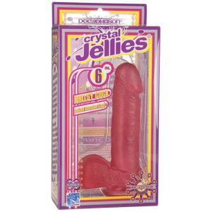 Ballsy Cock With Suction Cup 6in Pink