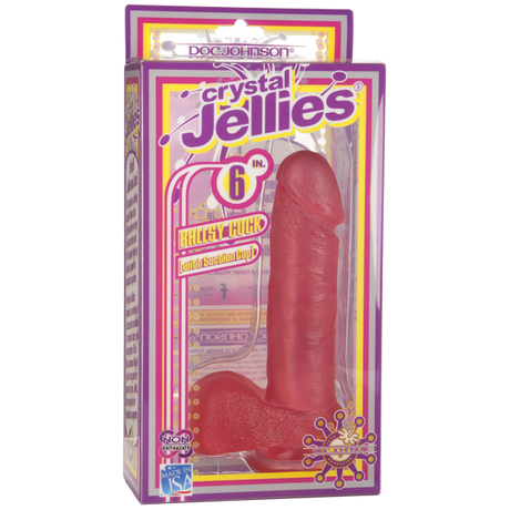 Ballsy Cock With Suction Cup 6in Pink