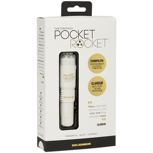 The Original Pocket Rocket White Massager