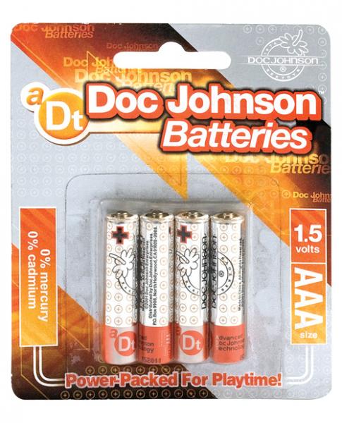 Doc Johnson Aaa Batteries 4 Pack