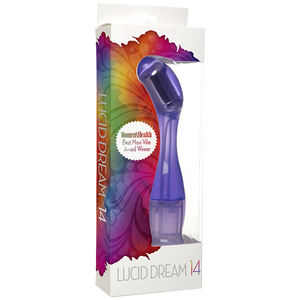 Lucid Dream No 14 Multi Speed Waterproof G Spot Vibrator Purple