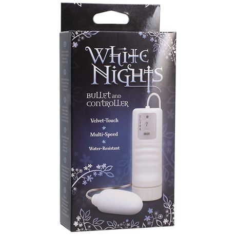 White Nights Bullet Vibrator And Controller