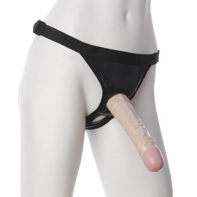 Vac U Lock Set 8" Classic Dong With Ultra Harness