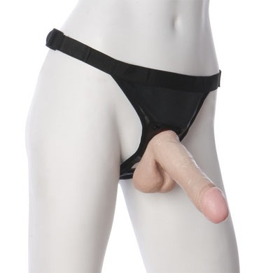 Vac U Lock 7" Realistic Dildo With Ultra Harness