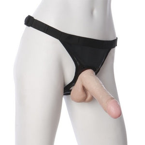 Vac U Lock 7" Realistic Dildo With Ultra Harness