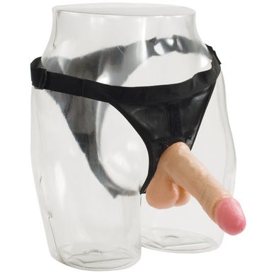 Vac U Lock 7" Realistic Dildo With Ultra Harness