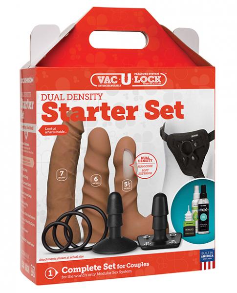 Vac U Lock Dual Density Starter Set Caramel Tan