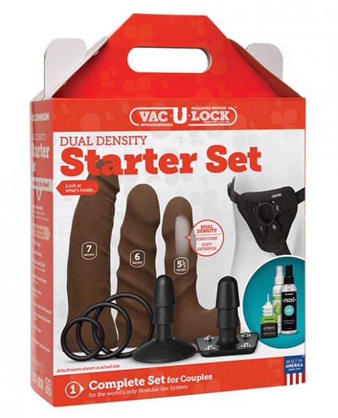 Vac U Lock Dual Density Starter Set Chocolate
