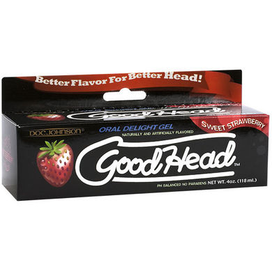 Good Head Oral Delight Gel Sweet Strawberry 4oz