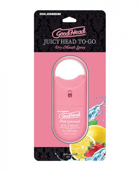 Goodhead Juicy Head Dry Mouth Spray To Go .30 Oz Pink Lemonade