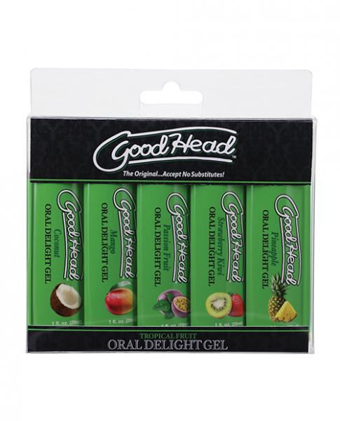 Goodhead Tropical Fruits Oral Delight Gel Asst. Flavors Pack Of 5