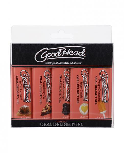 Goodhead Dessert Oral Delight Gel Asst. Flavors Pack Of 5