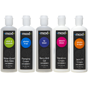 Mood Lube Pleasure For Him 5 Pack 1oz Bottles