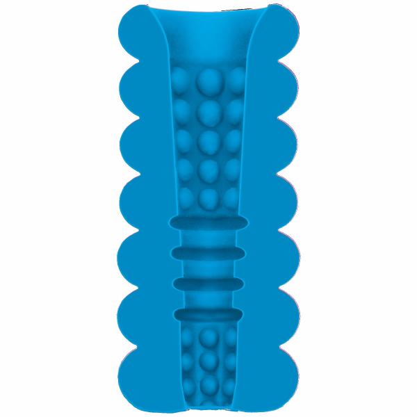 Mood Thrill Triple Texture Masturbator Blue