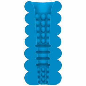 Mood Thrill Triple Texture Masturbator Blue