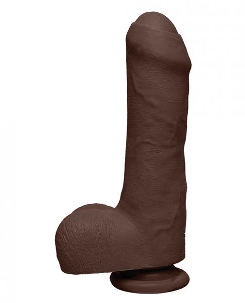 The D Uncut D 7" With Balls Ultraskyn Brown