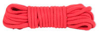 Japanese Style Bondage Rope Cotton Red 32 Feet