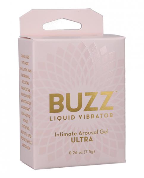 Buzz Ultra Liquid Vibrator Intimate Arousal Gel .26 Oz