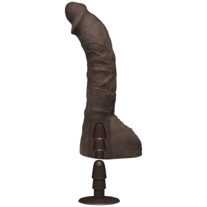 Prince Yahshua Ultraskyn 10.5 Inches Cock Brown Dildo