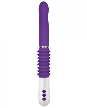 Infinite Thrusting Sex Machine Purple Vibrator