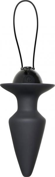 Evolved Plug & Play Remote Anal Plug Black