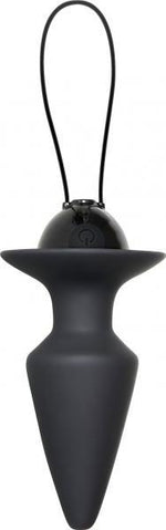 Evolved Plug & Play Remote Anal Plug Black