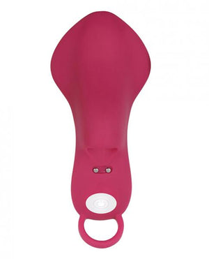 Frisky Finger Rechargeable Bullet Vibrator Burgundy