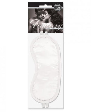 Erotic Toy Satin Fantasy Blindfold White O/S