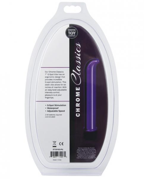 Etc Chrome Classics Metallic 7 Inches G Spot Vibe Purple