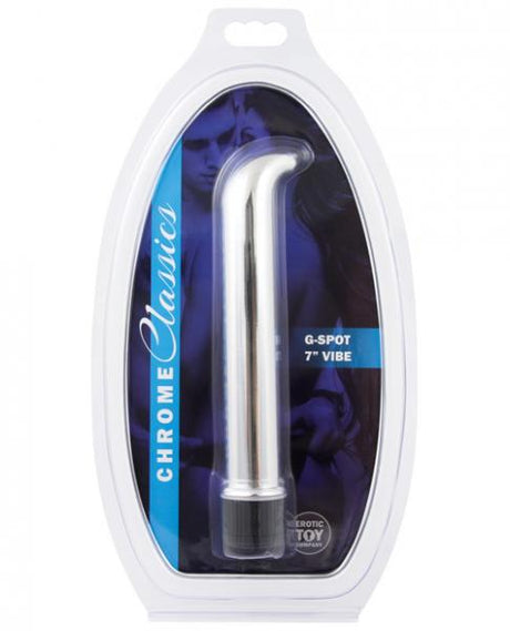 Etc Chrome Classics Metallic 7 Inches G Spot Vibe Silver