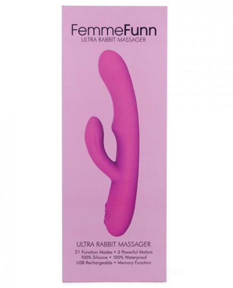 Femmefunn Ultra Rabbit Vibrator Pink