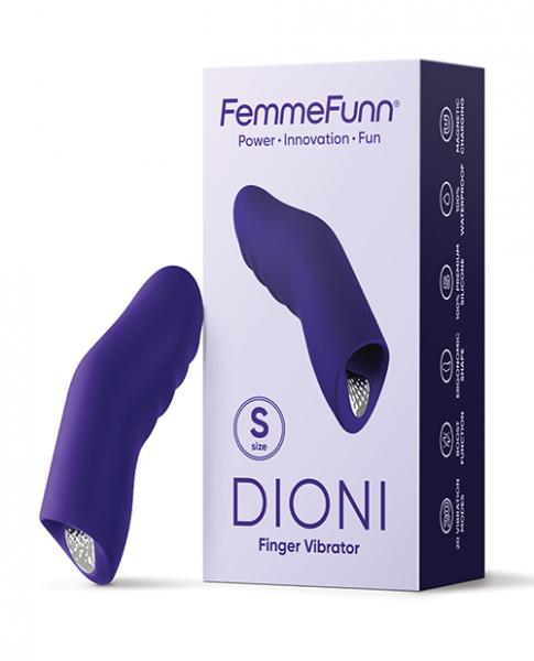 Femme Funn Dioni Wearable Finger Vibe Small Dark Purple