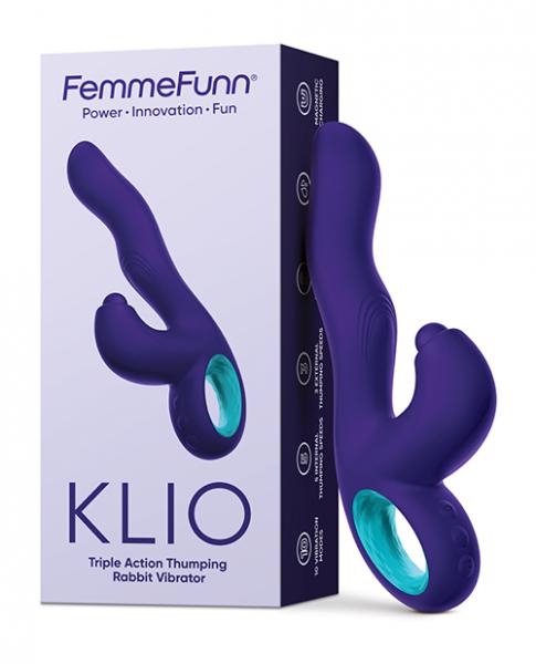 Femme Funn Klio Triple Action Rabbit Dark Purple