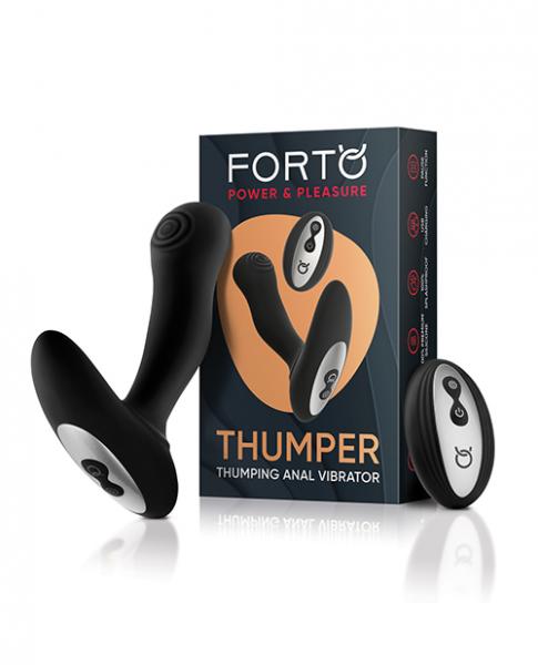 Forto Thumper Anal Vibrator Black