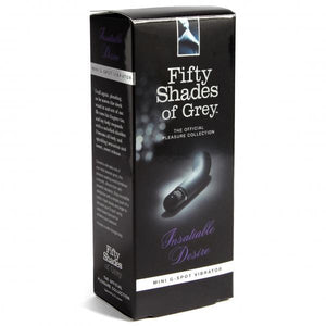 Fifty Shades Of Grey Insatiable Desire Mini G Spot Vibrator