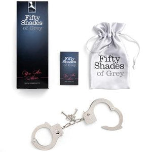 Fifty Shades Of Grey You Are Mine Metal Handcuffs