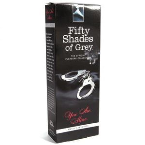 Fifty Shades Of Grey You Are Mine Metal Handcuffs