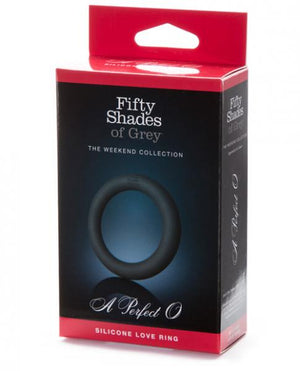 A Perfect O Silicone Love Ring Gray