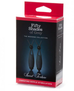 Fifty Shades Sweet Torture Vibrating Nipple Stimulators