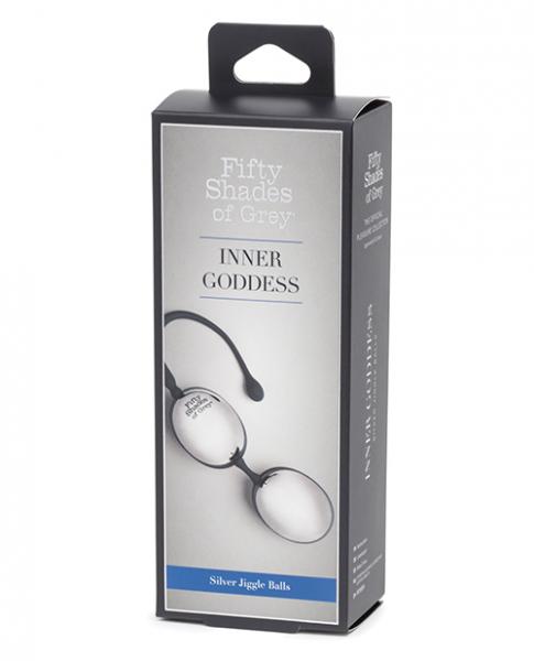 Fifty Shades Of Grey Inner Goddess Silver Jiggle Balls 2.3oz