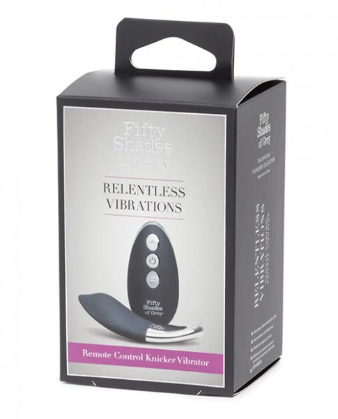 Fifty Shades Of Grey Relentless Vibrations Remote Control Panty Vibe Black