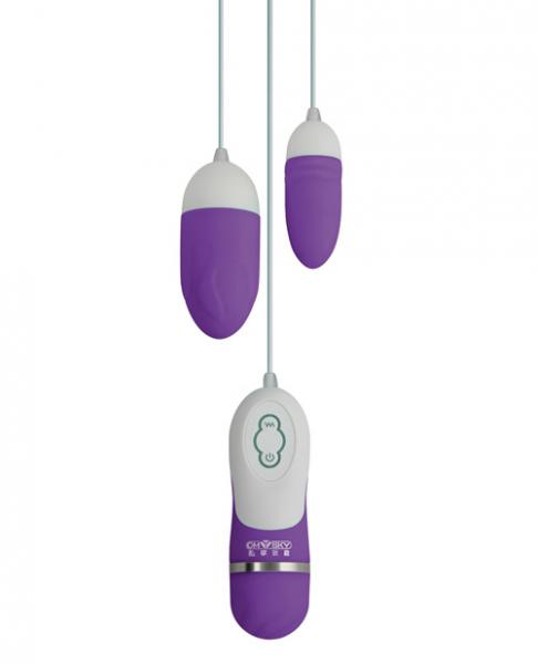 Gigaluv Dual Vibra Bullets 10 Functions Purple