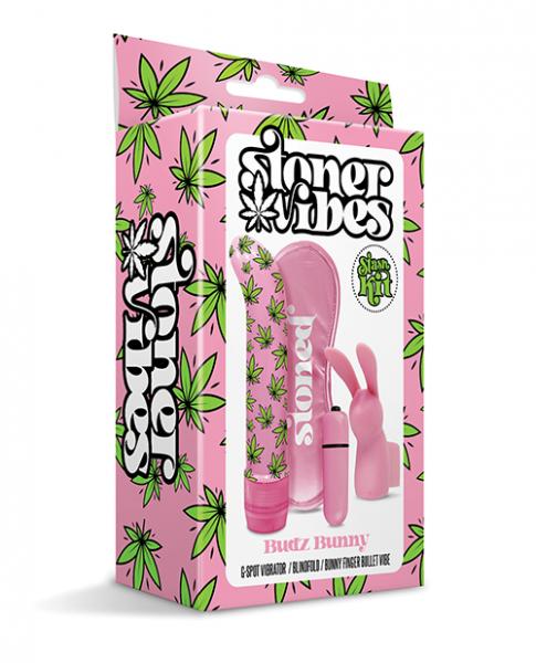 Stoner Vibes Budz Bunny Stash Kit Pink