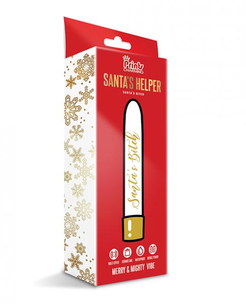 Santa's Helper Santa's Bitch Merry & Mighty Vibe With Storage Bag
