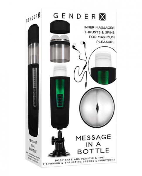 Gender X Message In A Bottle Black