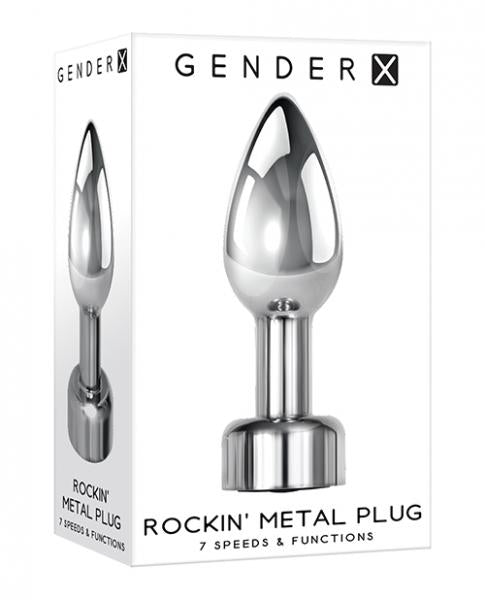 Gender X Rockin Metal Plug Chrome