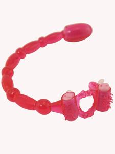Super Xtreme Vibrating Scorpion Silicone C Ring Waterproof Magenta